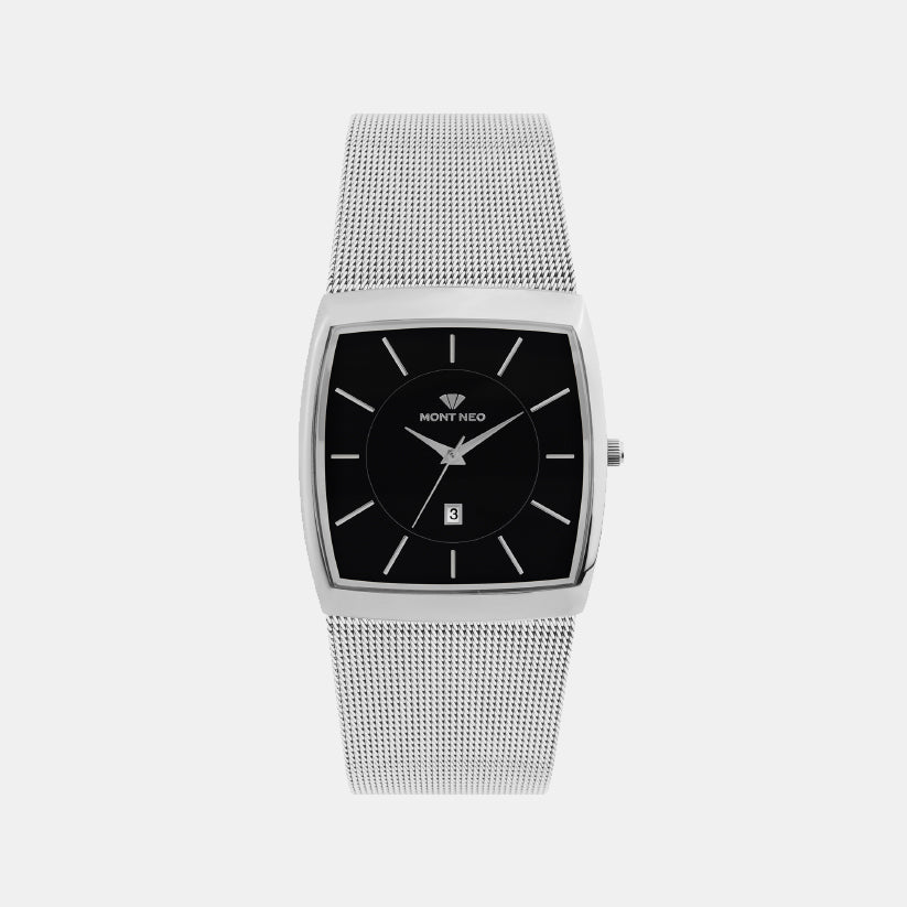 Mont Neo Square Black Analog watch
