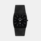 Men Quartz Black Dial Analog Mesh Watch 1060E-B4404