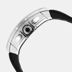 Men Quartz Blue Dial Multi-Function Silicone Watch G1061C-P1105