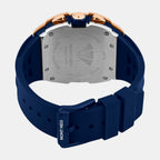 Men Quartz Blue Dial Multi-Function Silicone Watch G1061C-P3305