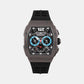 Men Quartz Black Dial Chronograph Silicone Watch G1061C-P8804