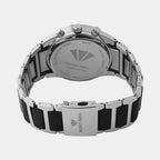 Men Quartz Black Dial Multi-Function Metal Watch G1062M-M1404