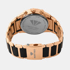 Men Quartz Black Dial Multi-Function Metal Watch G1062M-M2404