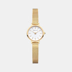 Classic Women's White Stainless Steel Watch 11022-334
