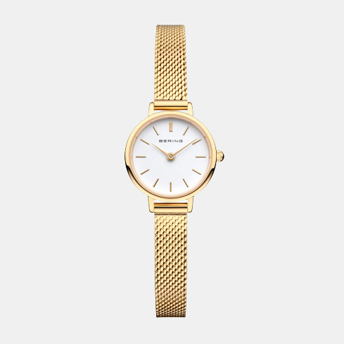 Bering Round White Analog watch