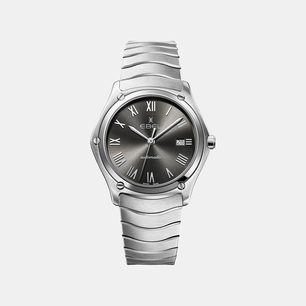 Sport Classic Men Automatic Grey Dial Analog Stainless Steel Watch 1216431M