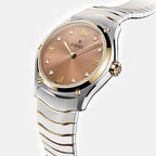 Sport Classic Women Quartz Brown Dial Analog Stainless Steel Watch 1216556