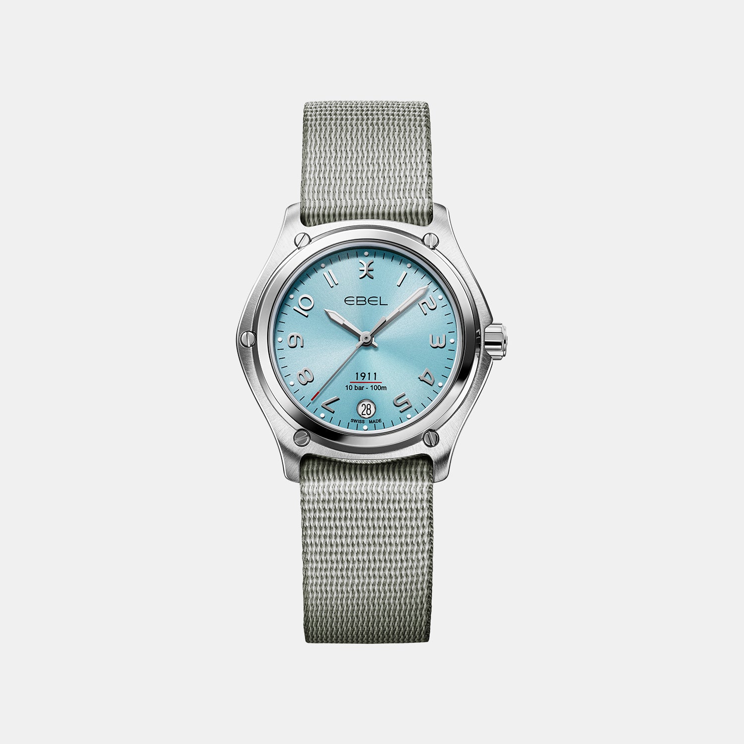 1911 Women Quartz Blue Dial Analog Stainless Steel Watch 1216578