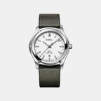 1911 Men Quartz White Dial Analog Stainless Steel Watch 1216607