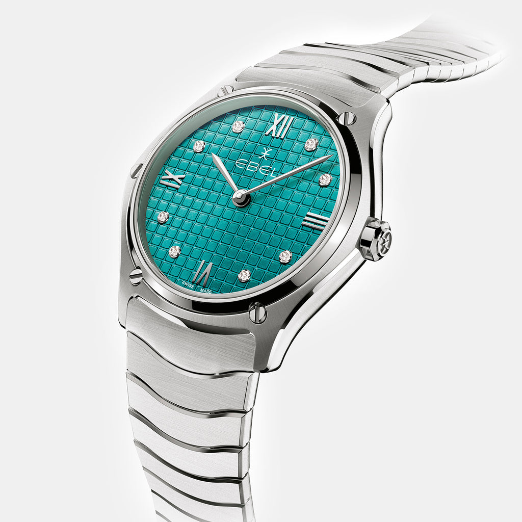 Sport Classic Women Quartz Mother Of Pearl Dial Analog Stainless Steel Watch 1216646