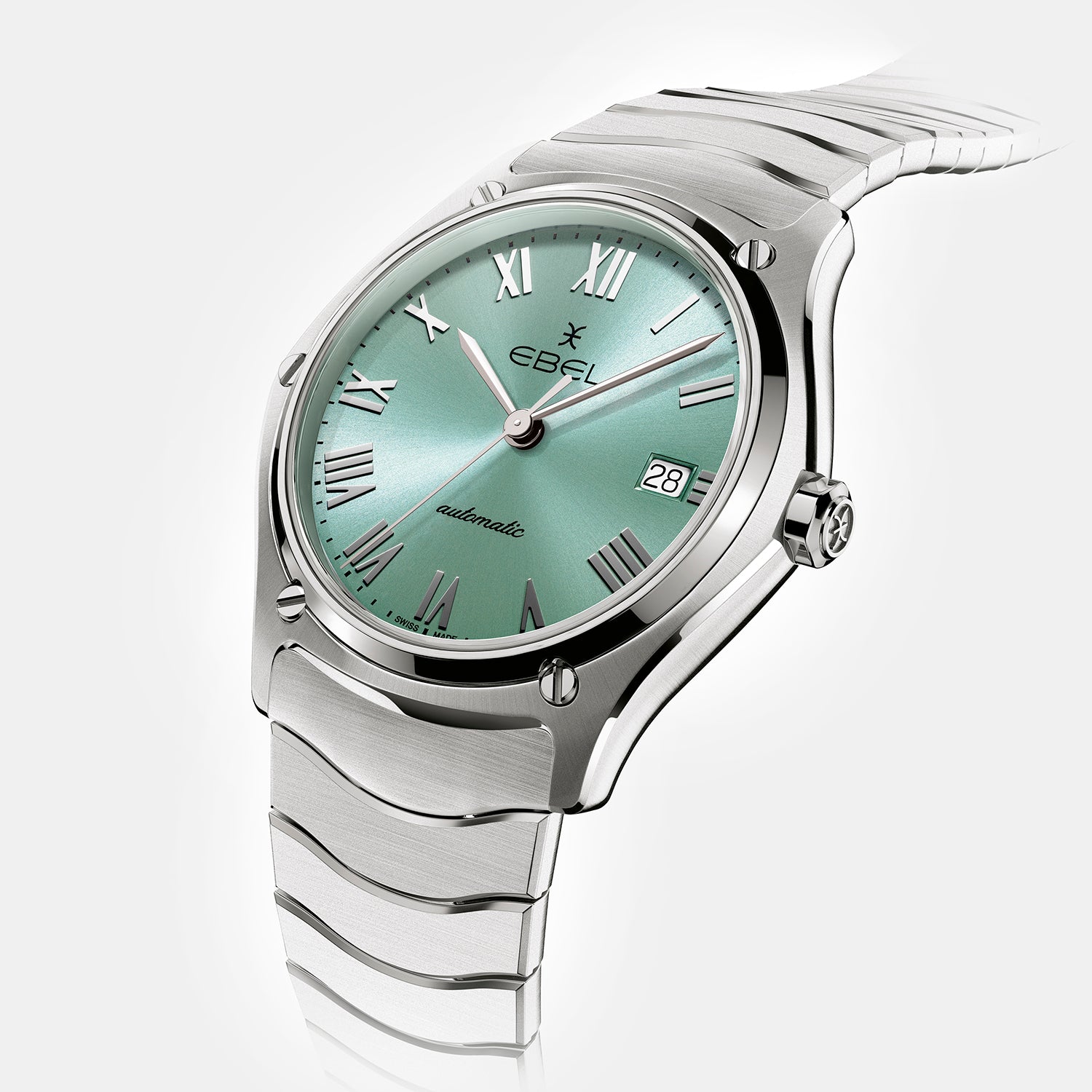 Sport Classic Unisex Automatic Blue Dial Analog Stainless Steel Watch 1216650