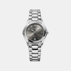 1911 Women Quartz Grey Dial Analog Stainless Steel Watch 1216662