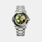 1911 Men Automatic Green Dial Analog Stainless Steel Watch 1216665