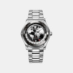 1911 Men Automatic Black Dial Analog Stainless Steel Watch 1216666