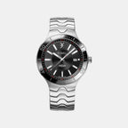 Sportwave Men Automatic Black Dial Analog Stainless Steel Watch 1216673