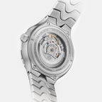 Sportwave Men Automatic Black Dial Analog Stainless Steel Watch 1216673