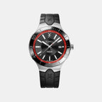 Sportwave Men Automatic Black Dial Analog Rubber Watch 1216674