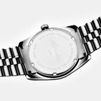 Men Quartz Grey Dial Analog Stainless Steel Watch A1298.R116Q
