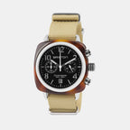 Briston Clubmaster Classic Women Quartz Black Dial Chronograph Nato Watch 13140.SA.T.1.NK-1