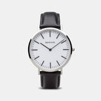 Bering Round White Analog watch