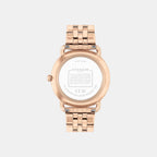 Elliot Women Quartz Silver & White Dial Analog Stainless Steel Watch 14000127