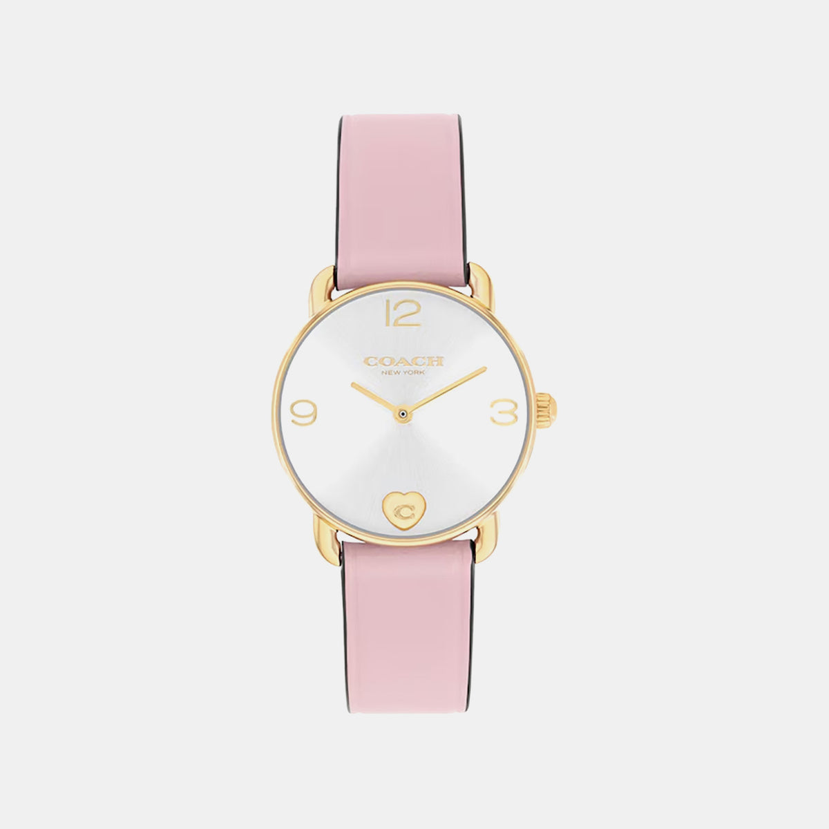 Elliot Women Quartz Silver Dial Analog Leather Watch 14000137