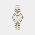 Cary Women Quartz Silver Dial Analog Stainless Steel Watch 14000140
