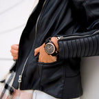 Briston Clubmaster Classic Men Quartz Black Dial Chronograph Nato Watch 14140.PRA.T.1.NB-2