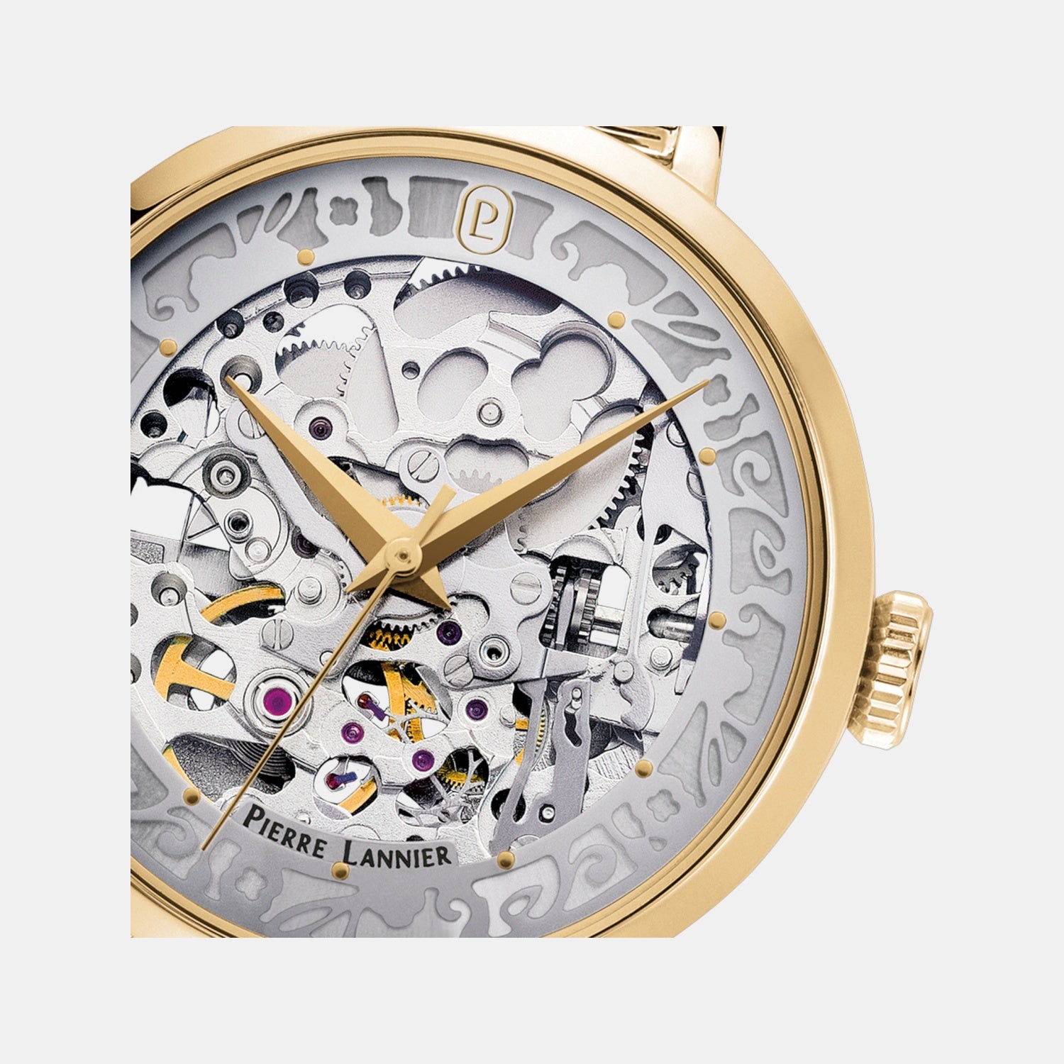 Women Automatic Silver Dial Analog Stainless Steel Watch 142G522