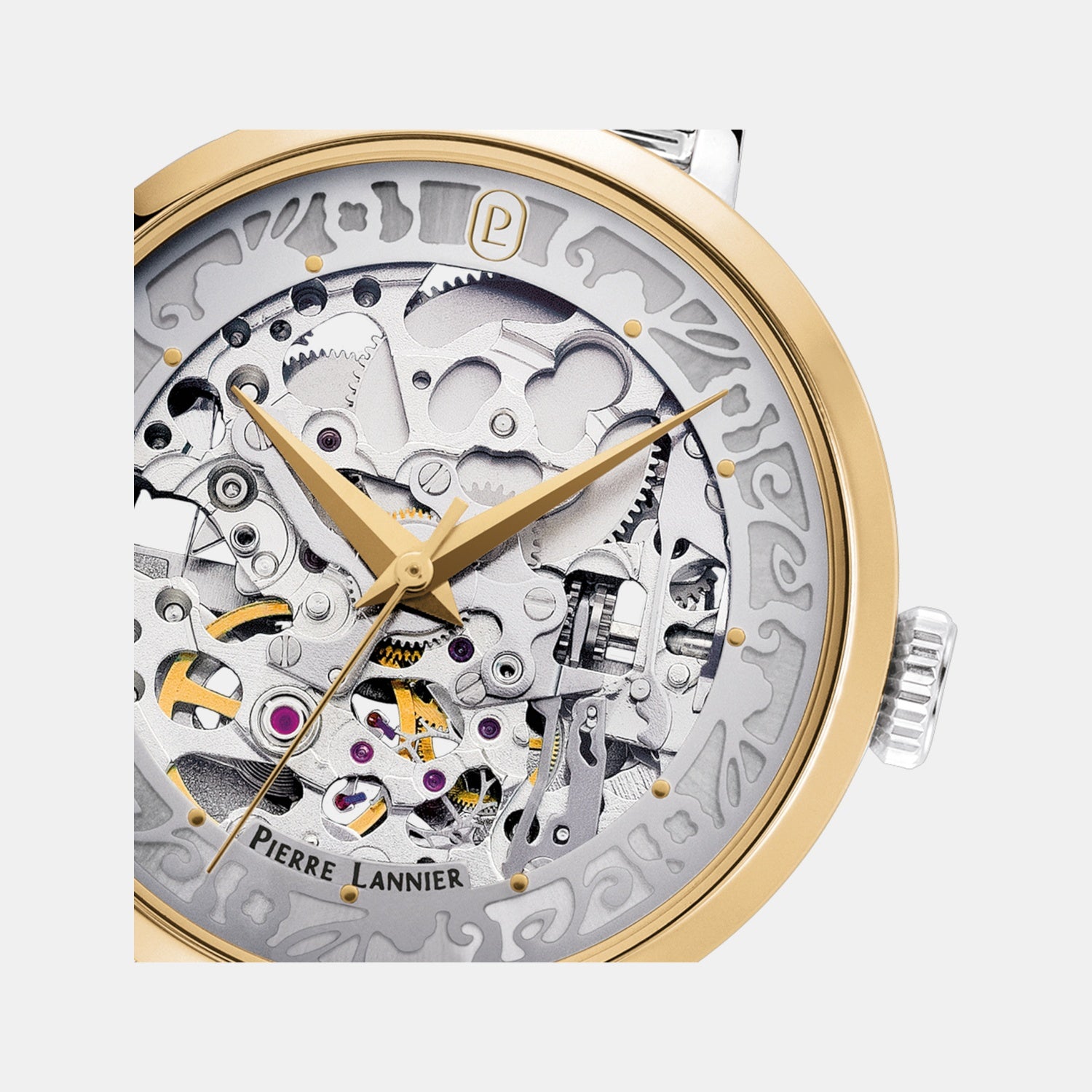 Women Automatic Silver Dial Analog Stainless Steel Watch 142G721