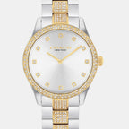 Brooks Unisex Quartz Silver Dial Analog Stainless Steel Watch 14400034