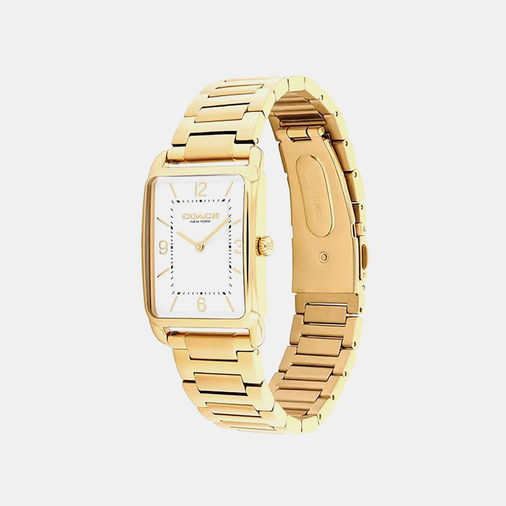 Elliot Unisex Quartz Silver Dial Analog Stainless Steel Watch 14400048