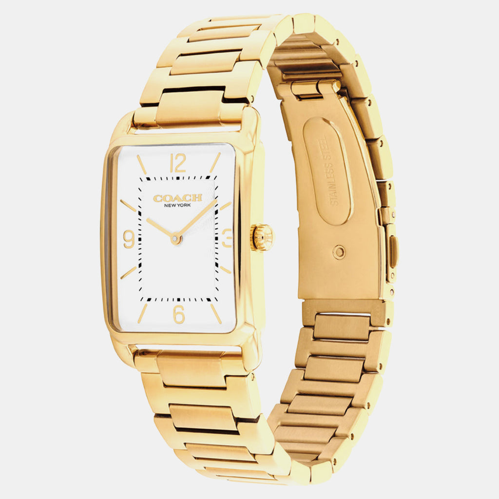 Elliot Unisex Quartz Silver Dial Analog Stainless Steel Watch 14400048