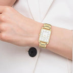 Elliot Unisex Quartz Silver Dial Analog Stainless Steel Watch 14400048