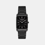 Elliot Unisex Quartz Black Dial Analog Stainless Steel Watch 14400049