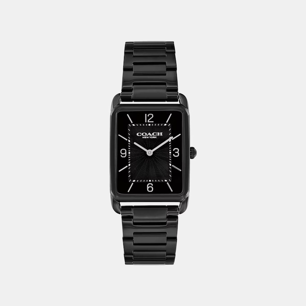 Elliot Unisex Quartz Black Dial Analog Stainless Steel Watch 14400049