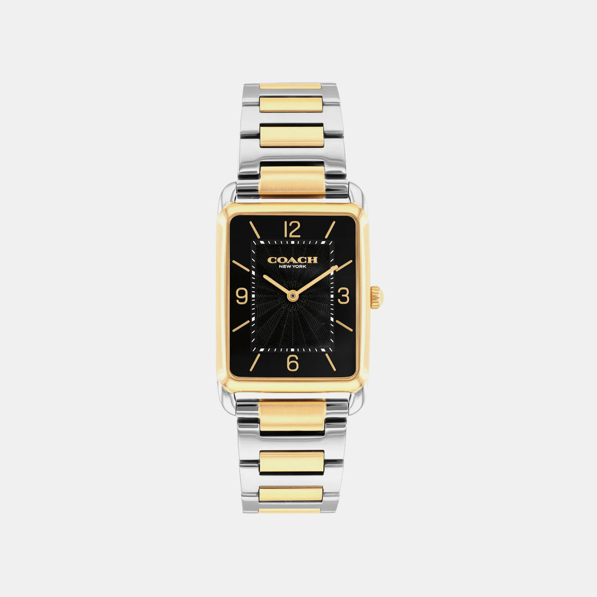Elliot Unisex Quartz Black Dial Analog Stainless Steel Watch 14400050