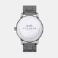 Grand Women Quartz Grey Dial Analog Stainless Steel Watch 14502924