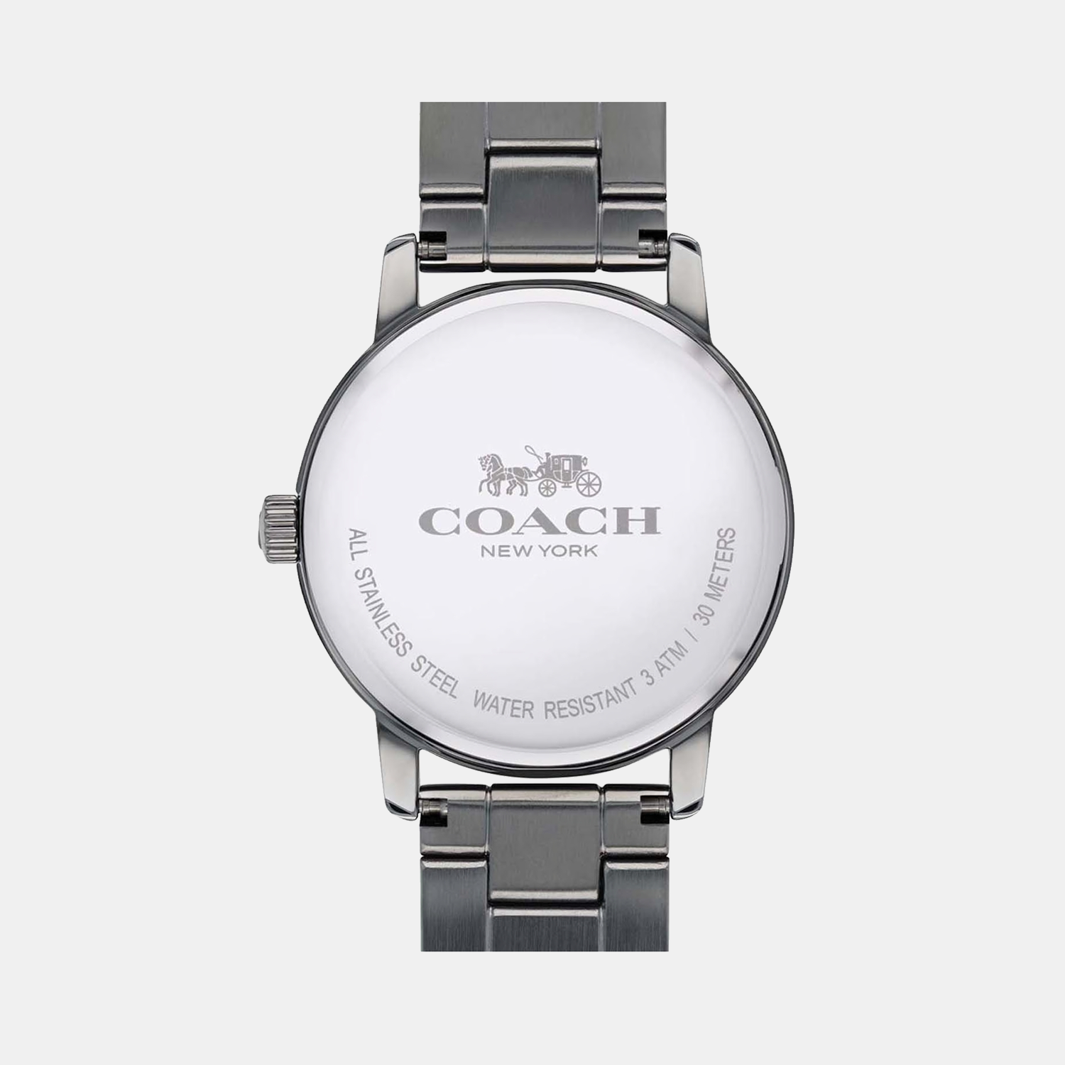 Coach Women Round Grey watch