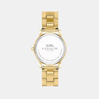 Coach Women Round Gold watch