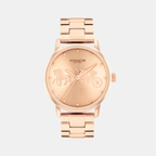 Coach Round Rose Gold Analog watch