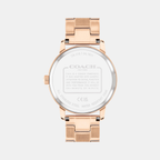 Coach Women Round Rose Gold watch