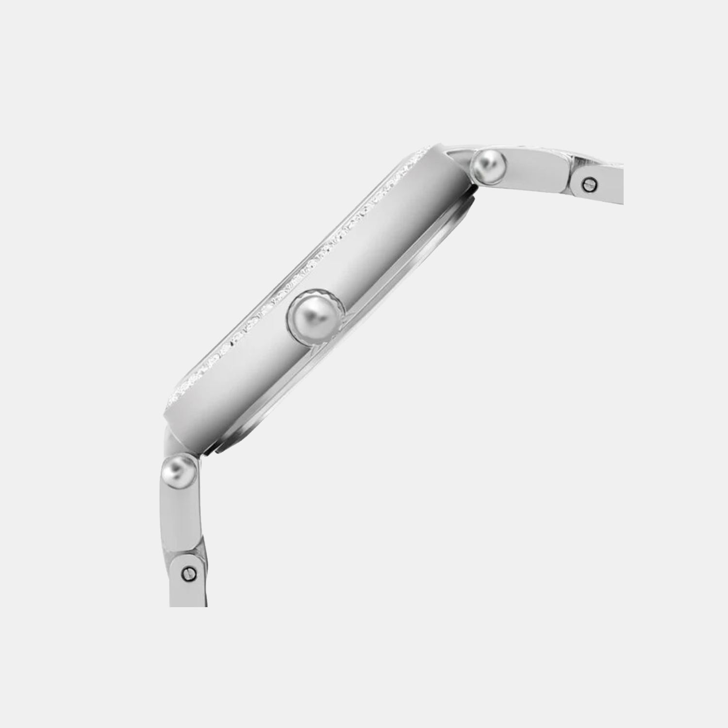 Park Women Quartz White Dial Analog Stainless Steel Watch 14503092