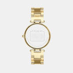 Park Women Quartz White Dial Analog Stainless Steel Watch 14503093