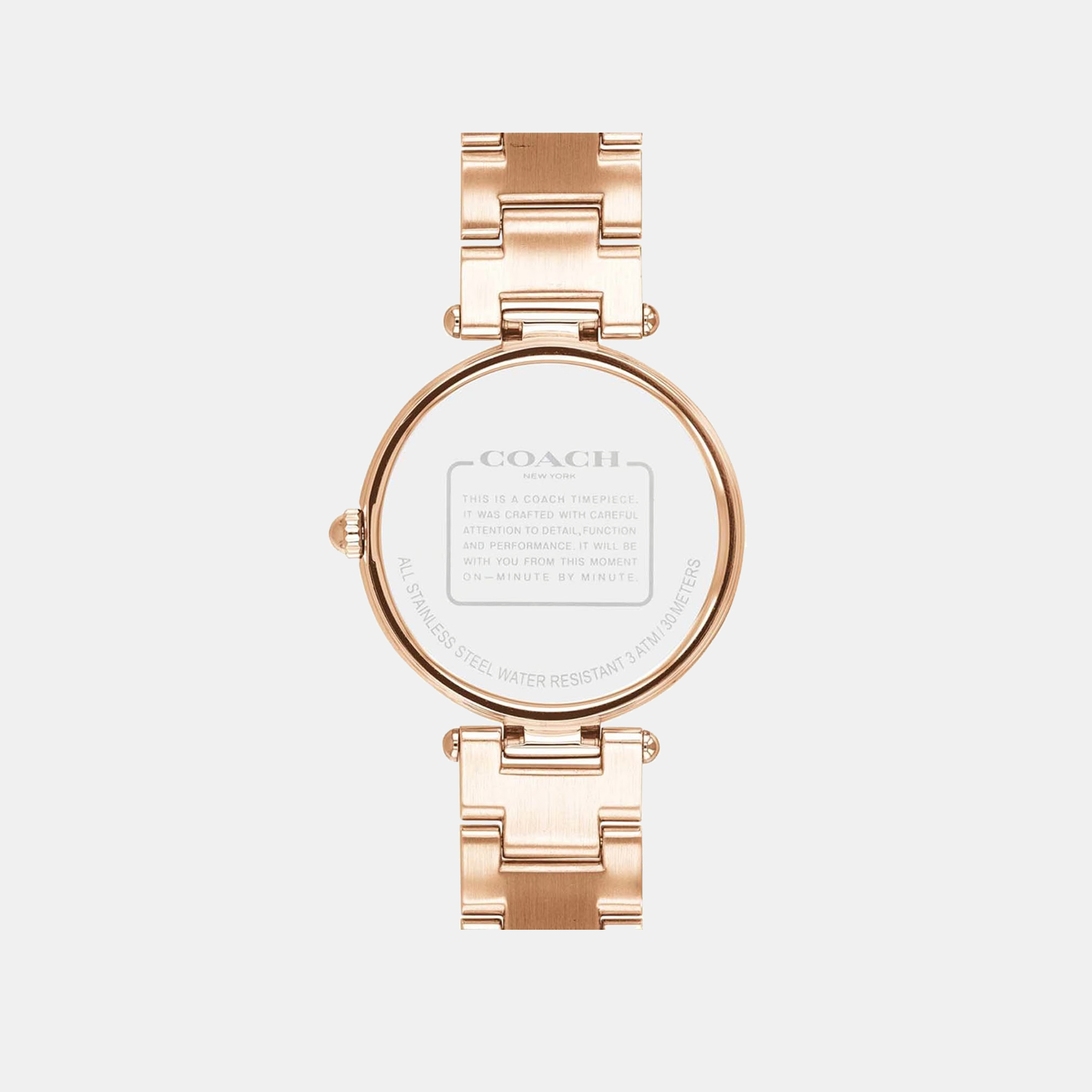 Coach Women Round White watch