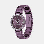 Coach Women Round Purple watch