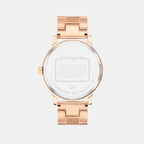 Coach Women Round Rose Gold watch
