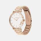 Perry Women Quartz Silver Dial Analog Stainless Steel Watch 14503576