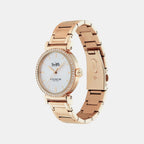 Madison Women Quartz Silver Dial Analog Stainless Steel Watch 14503580