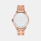Coach Women Round Silver watch